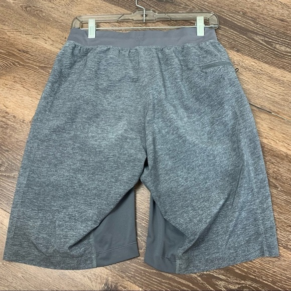 Lululemon Mens gray T.H.E Shorts athletic linerless shorts S - Picture 2 of 6